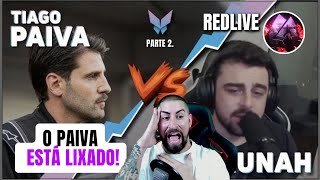 Possessivo reage a Devaneios  TIAGO PAIVA vs RUNAH e REDLIVE pt2 [upl. by Ytsirhk373]