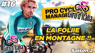 DES ETAPES DE MONTAGNES DE FOLIE  Carrière Pro Cycling Manager 2024 16 [upl. by Neelcaj282]