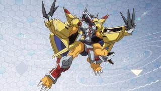 MetalGreymon Mega Digivolve To WarGreymon Tri [upl. by Jessee199]