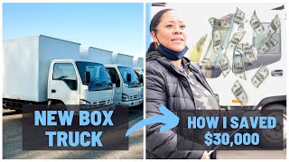 WATCH THIS BEFORE BUYING A BOX TRUCK  HOW SHE SAVED 30K [upl. by Sivia]