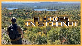 3 hikes in StDonat  Lac Sylvere Mont Dor and Sentier petit cap [upl. by Mauldon]