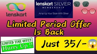 How to Redeem Free Lenskart Silver or Gold Membership Coupon  Silver Membership Promo Code [upl. by Tarazi]