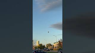 Gatineau Hot Air Balloon Festival hotairballoon gatineau ottawa [upl. by Nnaecarg]