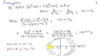 Z transformation  pole zero plot transfer function difference equation stableunstable [upl. by Enelyaj]