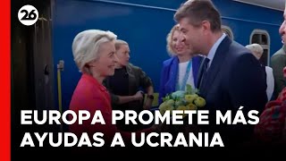 Europa promete fondos para electricidad para el invierno en Ucrania [upl. by Ezra]