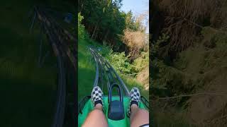 Sommerrodelbahn BocksBergBob auf dem ErlebnisBocksBerg sommerrodelbahn wiegand alpinecoaster [upl. by Ecal490]