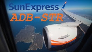 SunExpress B737800  Izmir to Stuttgart FULL HD [upl. by Maxi963]