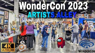 WonderCon 2023 ARTIST ALLEY  Convention Hall C Saturday Full Walkthrough  4K 60fps [upl. by Ofilia545]