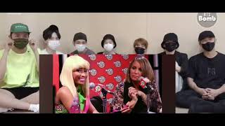 bts reaction to Nicki Minaj shadiest moments pt 1 fake reaction [upl. by Rennerb]