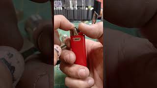 Life Hack  Getting a few more lights out of your Bic Lighter [upl. by Riobard8]