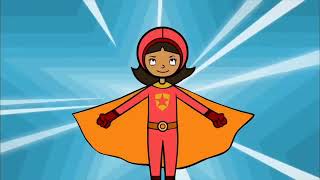 WordGirl  theme song Hebrew [upl. by Tandy]