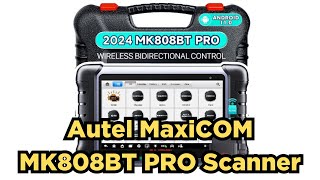 Autel MaxiCOM MK808BT PRO Scanner [upl. by Onil]