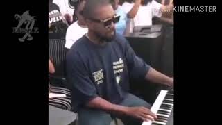 Kanye west tocando otra vez el piano con rolita de otro paletero [upl. by Badr]