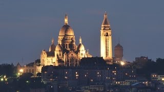 Vues de la Basilique du SacréCoeur de Montmartre [upl. by Rehpotirhc]