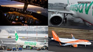 TRANSAVIA REGIONAL AND DOMESTIC FLIGHTS  ORLY INTL AIRPORT [upl. by Obara]