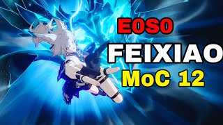 E0S0 Feixiao MoC 12 Clear Honkai Star Rail 25 video [upl. by Delgado]