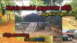 No113 அழகான கேரளா மாடல் வீடு🏚 மற்றும் அனைத்து மரங்களுடன்🏝 கூடிய பண்ணை நிலம் விற்பனைக்கு 👉8428892889 [upl. by Delfine]