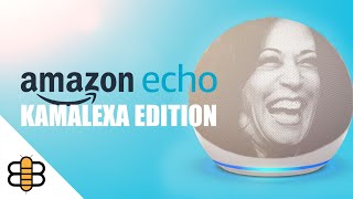 New Kamalexa Amazon Echo Rambles And Never Answers Your Questions [upl. by Knute753]