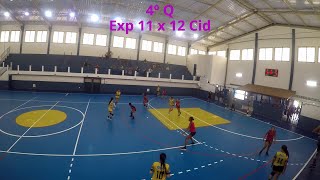 Handebol Expressão 12 x 15 Cidinha  JEESP 2024 Sub14 Feminino [upl. by Cami]