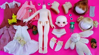 구관 루츠 허니21델프 봉봉 리뷰Ball Jointed Doll LUTS HONEY21 DELF BON BON UnboxingDolls Dress Up [upl. by Noyr]