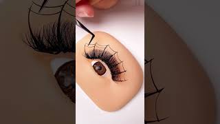 Halloween 🎃 Lash Extensions lashing lashextensions lashes eyelashes lashesonpoint lashartist [upl. by Swainson474]