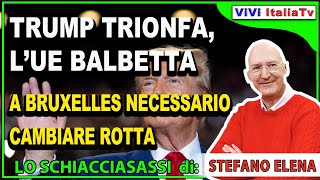 Trump trionfa in America mentre l’Europa balbetta [upl. by Letsyrhc982]