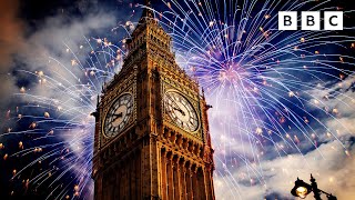 Happy New Year Live 🎆 London Fireworks 2022 🔴 BBC [upl. by Larentia]