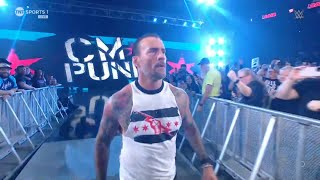 CM Punk Entrance  WWE Monday Night Raw April 29 2024 [upl. by Yasu]