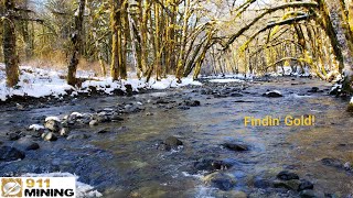 Finding Good Placer Gold On A New Creek [upl. by Barabas]