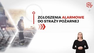 Alarm112  Zgłoszenia alarmowe do straży pożarnej [upl. by Ahseer260]