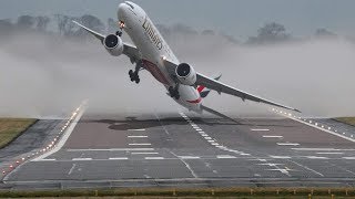 Scary Plane Crosswind Landings Compilation [upl. by Arnaldo]