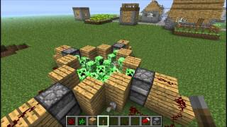 Minecraft 10 ways to kill a creeper [upl. by La Verne]