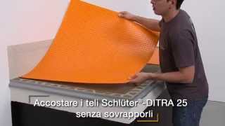 Come impermeabilizzare un balcone con Schlüter®DITRA e Schlüter®BARARKK [upl. by Ellennahs]