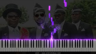 Astronomia Coffin Dance ðŸŽ¹  Piano Cover by Ankit Shakya ðŸ”¥ [upl. by Natsirk]