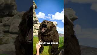 How To Escape A Grizzly Bear Attack 😨 [upl. by Gilleod861]