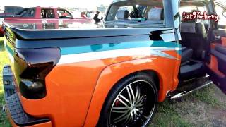 Miami Dolphins Toyota Tundra on 26quot Lexani wheels  HD [upl. by Yreva]