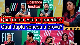 Quem ganhou a prova do LÍDER  Liderança inédita [upl. by Walston]