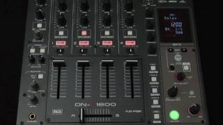 Denon DNX1600 mixer overview [upl. by Timoteo]