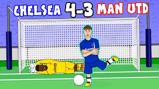 🥶43 CHELSEA vs MAN UTD🥶 Cole Palmer Hattrick Goals EPL Highlights [upl. by Aekal]