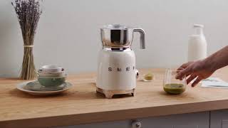 Delicious Matcha Latte Recipe with SMEG Milk Frother Easy and Frothy [upl. by Alejo]