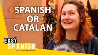 Do People in Barcelona Speak More Spanish or Catalan  Easy Spanish 256 [upl. by Akeit520]