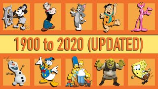 The Film History of Cartoons and Animation UPDATED 2020 [upl. by Nonaihr]