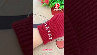 If the sleeves of a sweater are too long here is how to fix it it bilochpuratips2diy [upl. by Rusticus177]