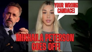 MIKHAILA PETERSON CALLS OUT CANDACE OWENS BECAUSE OF THIS [upl. by Khano925]