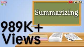 Summary Writing  Learn How to Write Summary  iKen  iKen Edu  iKen App [upl. by Eirallam586]