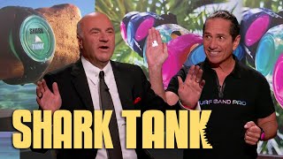 Things Get Awkward in The Tank With Surf Band Pro  Shark Tank US  Shark Tank Global [upl. by Argyle]