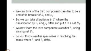 Mod11 Lec40 Bootstrap Bagging and Boosting Classifier Ensembles AdaBoost [upl. by Herrle]