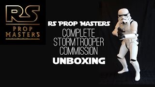 RS Prop Masters Stormtrooper Armor UNBOXING [upl. by Florette134]