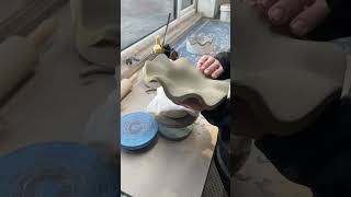 Part 1 Crafting the Organic Ceramic Rivale Wall Light [upl. by Ahilam]