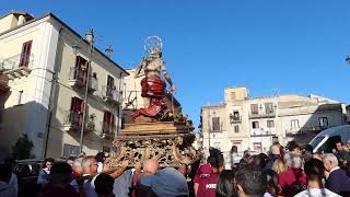 Caulonia RC  Festa di SantIlarione Abate celeste Patrono della Città 2024  processione 1\4 [upl. by Lancey733]